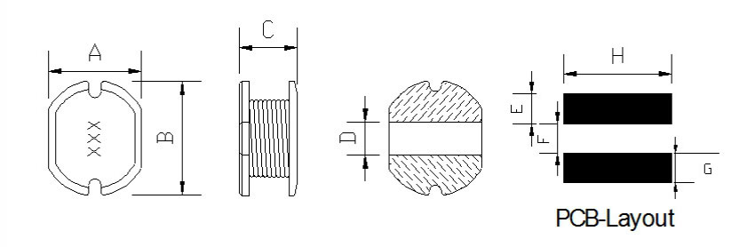 SMD Speicherdrossel, ungeschirmt