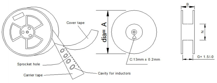 SMD Speicherdrossel, ungeschirmt