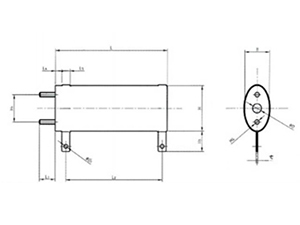 RXT Flat Type Coating Wire Wound Resistor