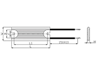 Drahtwiderstand mit Aluminiumgehäuse RXM